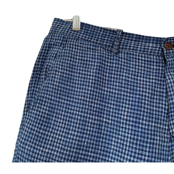 Tommy Bahamas Mens Shorts Size 33 80% Linen 20% Silk Golf Walking Vintage - Picture 11 of 12